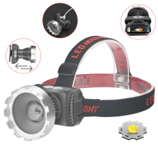Акумуляторний ліхтарик налобний SQ-820 zoom usb
