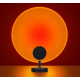 Проекционная LED лампа для селфи эффект солнца (16 см) RGB Sunset Lamp PC атмосферный светильник-ночник