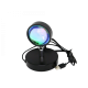 Проекционная LED лампа для селфи эффект солнца (16 см) RGB Sunset Lamp PC атмосферный светильник-ночник