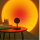 Проекционная LED лампа для селфи эффект солнца (16 см) RGB Sunset Lamp PC атмосферный светильник-ночник