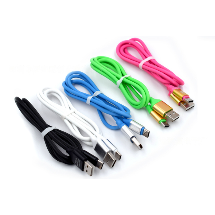 Кабель USB-Type C TC-001 прорезиненный