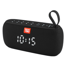 Портативна колонка TG177, Bluetooth, радіо, Power Bank, часи, speakerphone