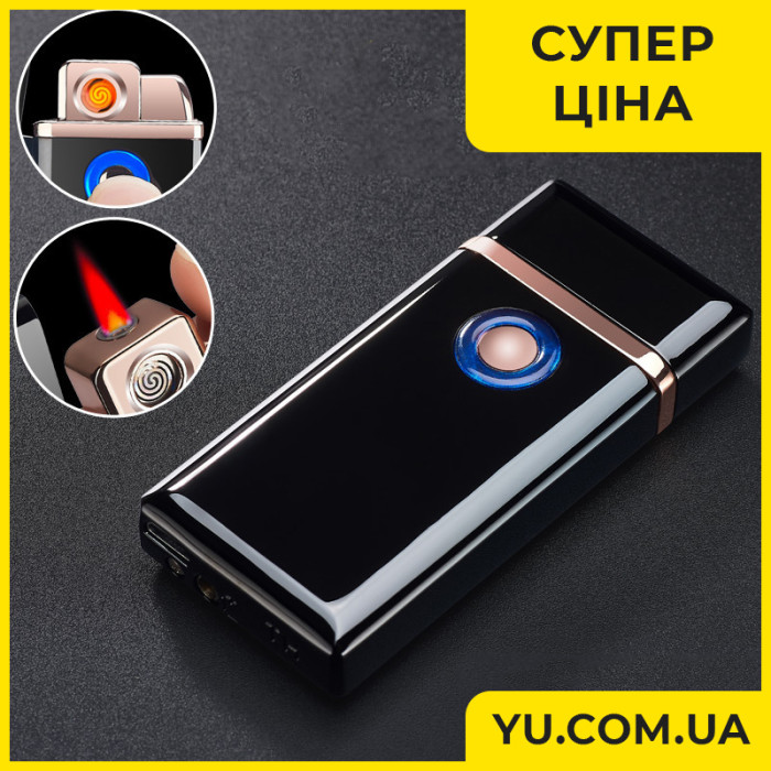 Электрическая зажигалка спиральная 2 в 1 USB TH 705 газ + USB зарядка
