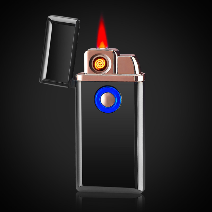 Электрическая зажигалка спиральная 2 в 1 USB TH 705 газ + USB зарядка
