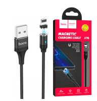 Кабель USB - Lightning магнітний Hoco U76 1,2 м