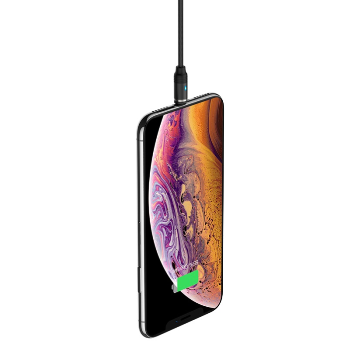 Кабель USB - Lightning магнітний Hoco U76 1,2 м
