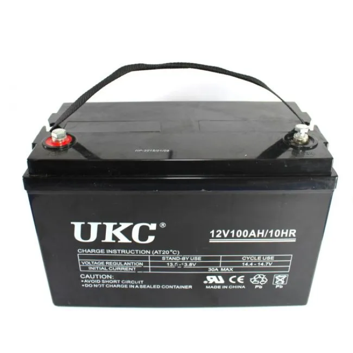 Акумулятор BATTERY GEL 12V 100A UKC акумулятор гелевий
