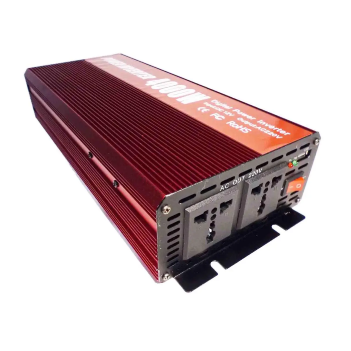 Автомобільний перетворювач напруги інвертор 4000W 12V UN-3060 (work 1700W)