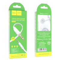 Кабель AUX jack 3,5мм Hoco audio cable UPA16 2,0 м