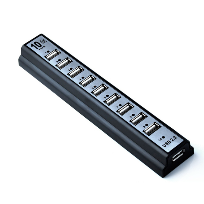 Разветвитель на 10 портов USB HUB 10 PORTS (без блока питания 220V)