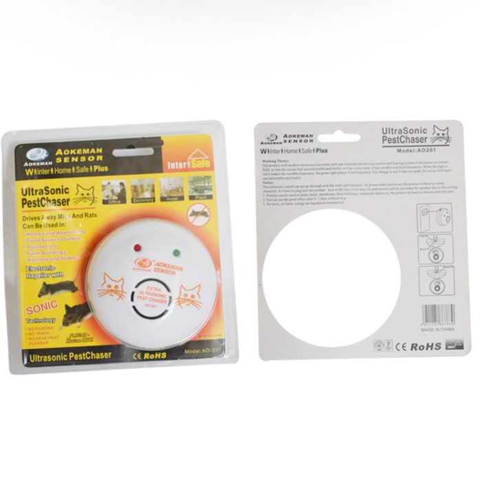 Ультразвуковой отпугиватель грызунов Ultrasonic Pest Chaser AR142