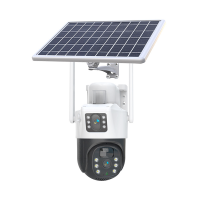 Вулична камера відеоспостереження IP з віддаленим доступом V36-4G SOLAR 8.0Мп із сонячною панеллю