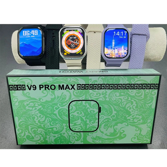 Наручные cмарт часы Smart V9 PRO MAX (2 ремешка в комплекте)