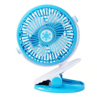 Портативный настольный мини вентилятор на прищепке Mini Fan WX 6503