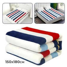 Электропростынь 1,5х1,80 м Warm Too Stripes (полосы, разноцветные) простынь электрическая для прогрева постели