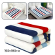 Електропростирадло 1,5х1,80 м Warm Too Stripes (смуги, різнокольорові) простирадло електричне для прогріву ліжка
