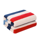 Електропростирадло 1,5х1,80 м Warm Too Stripes (смуги, різнокольорові) простирадло електричне для прогріву ліжка