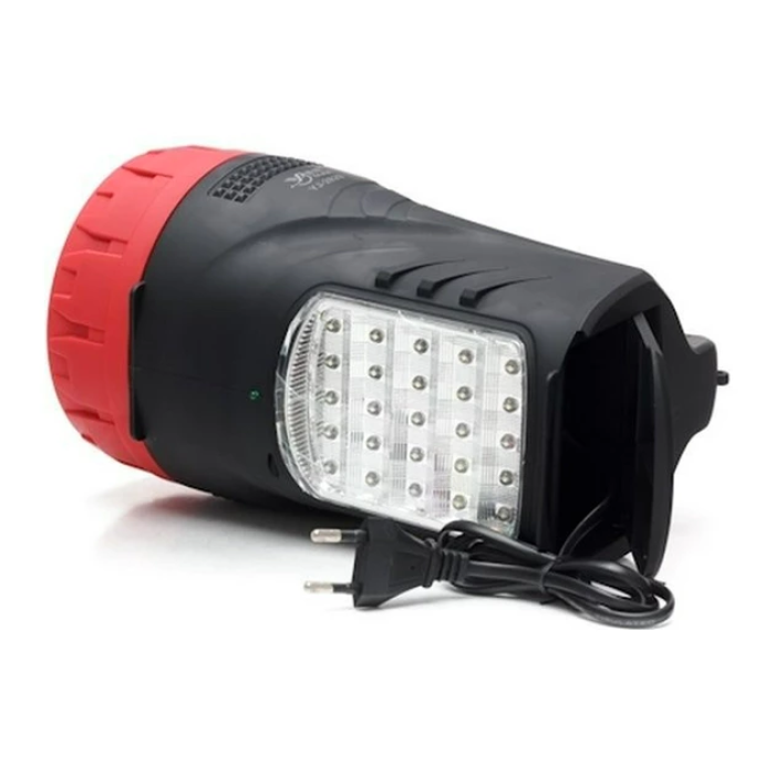 Фонарь-прожектор аккумуляторный Yajia YJ-2827 5W+25 LED ЗУ 220V