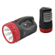 Фонарь-прожектор аккумуляторный Yajia YJ-2827 5W+25 LED ЗУ 220V