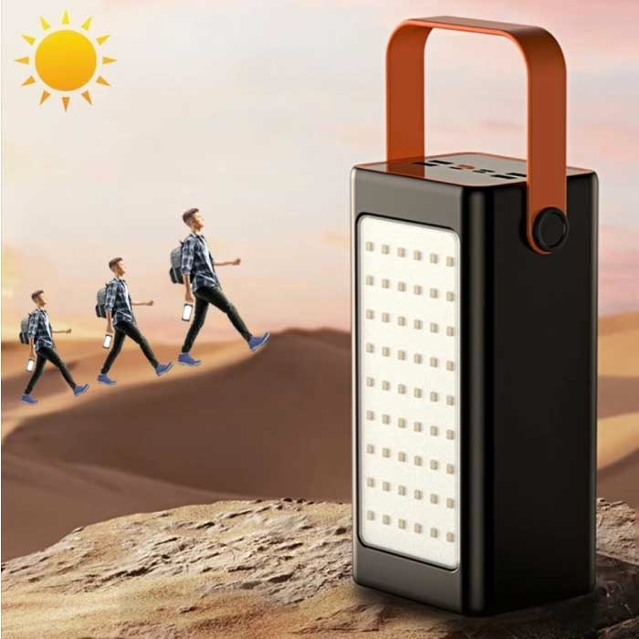 Powerbank зовнішній акумулятор YM-655 100 000 мАг швидка зарядка зі світлодіодним підсвічуванням