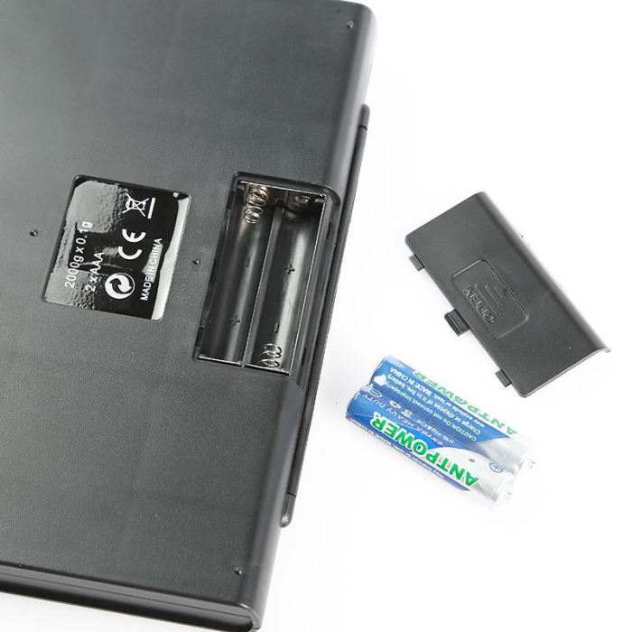 Кишенькові аптечні ювелірні ваги з цифровим LCD дисплеєм 500 г / 0,01 г NOTEBOOK YZ-1727