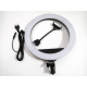 Кільцева світлодіодна лампа RING LIGHT ZB-R14 з 1 тримачем телефону + сумка, діаметр 35 см