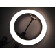 Кільцева світлодіодна лампа RING LIGHT ZB-R14 з 1 тримачем телефону + сумка, діаметр 35 см