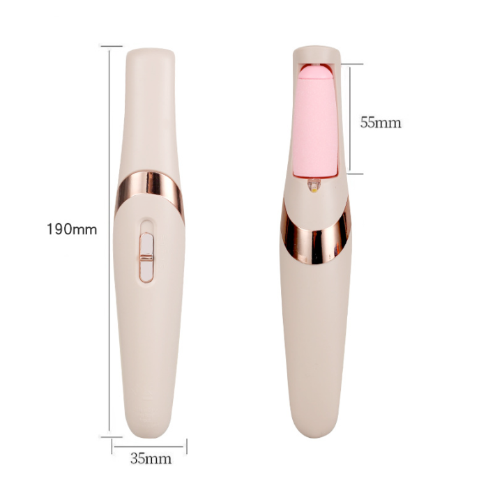 Апарат для педикюру Pretty girl flawless pedi (дві насадки) електрична пемза для ніг