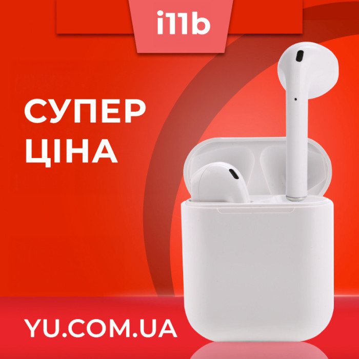 Бездротові навушники із сенсорним керуванням i11b TWS Bluetooth 5.0