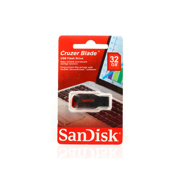 Флешка USB SanDisk 10 class 16Гб