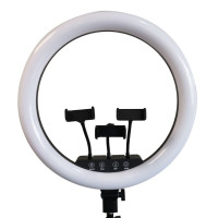 Кільцева світлодіодна LED лампа K18-450CW