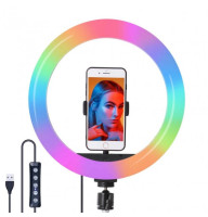 Кільцева світлодіодна RGB LED лампа MJ38