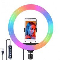 Кільцева світлодіодна RGB LED лампа MJ38
