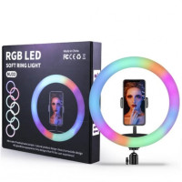 Кільцева світлодіодна RGB LED лампа MJ33