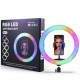Кільцева світлодіодна RGB LED лампа MJ33
