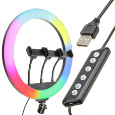 Кільцева світлодіодна RGB LED лампа MJ36