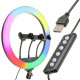Кільцева світлодіодна RGB LED лампа MJ36