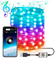 Світлодіодна Smart RGB гірлянда 10м