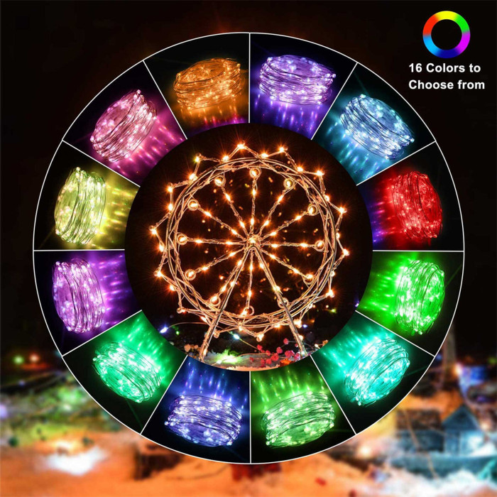 Світлодіодна Smart RGB гірлянда 10м