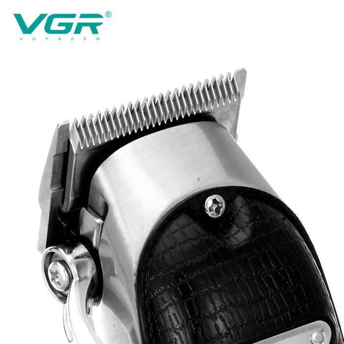Професійна машинка для стрижки волосся з дисплеєм VGR V-676 Pro + 8 насадок