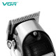 Професійна машинка для стрижки волосся з дисплеєм VGR V-676 Pro + 8 насадок