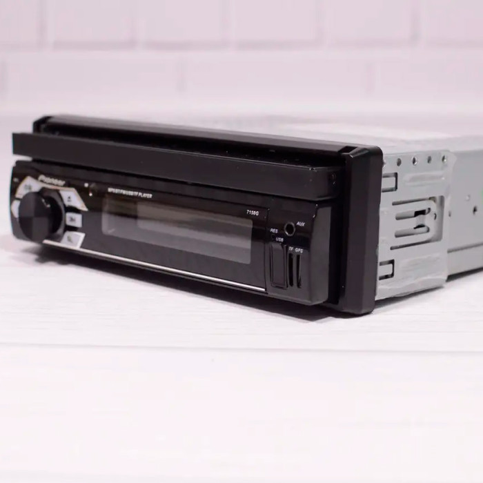 Автомагнітола 7150G GPS 1DIN з Bluetooth та виїзним екраном 7” (2 пульта)