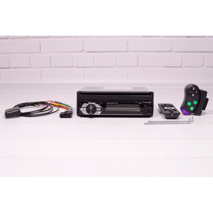 Автомагнітола 7150G GPS 1DIN з Bluetooth та виїзним екраном 7” (2 пульта)