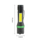 Мощный компактный ручной фонарик X-Balog BL-659