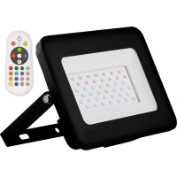 Цветной прожектор RGB 30вт LED IP65 для дома, дачи, сада, участка Feron LL-612
