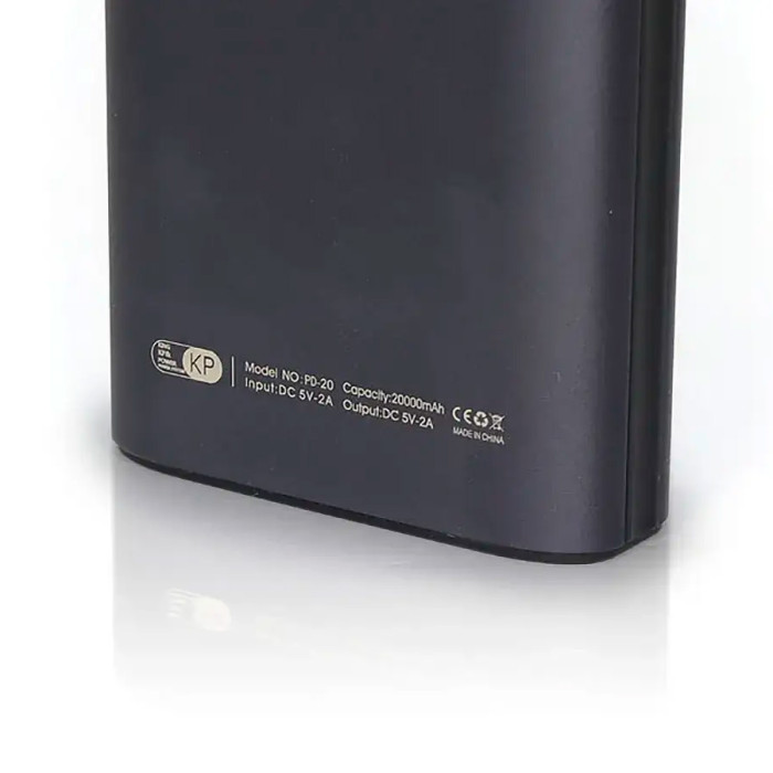Портативний зарядний пристрій Power Bank KP PD-20 20000мАч