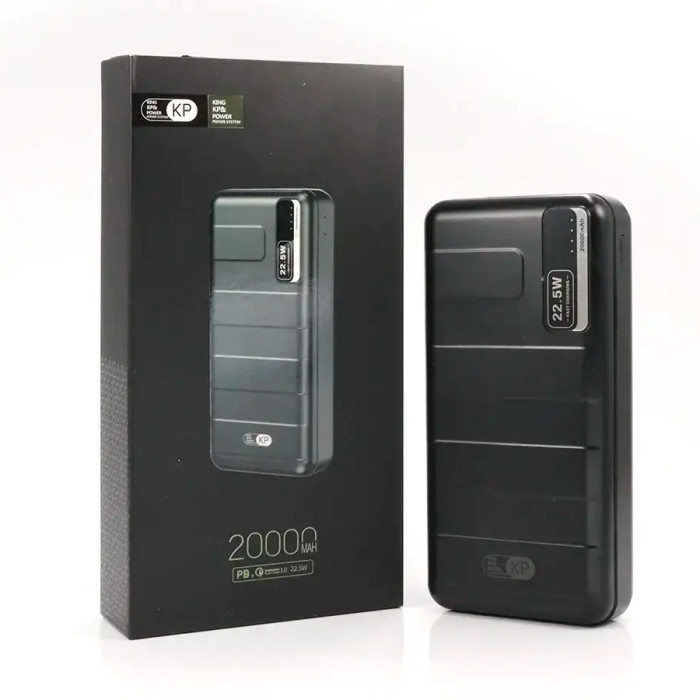 Потужний Powerbank 20000мАг KP KP-22