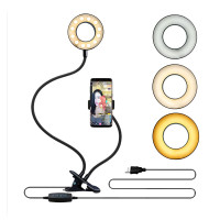 Кільцева LED лампа 9 см