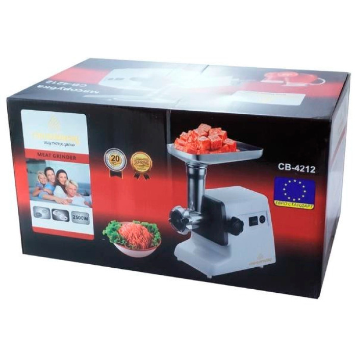 Електрична м`ясорубка Crownberg CB-4212 2500 Вт