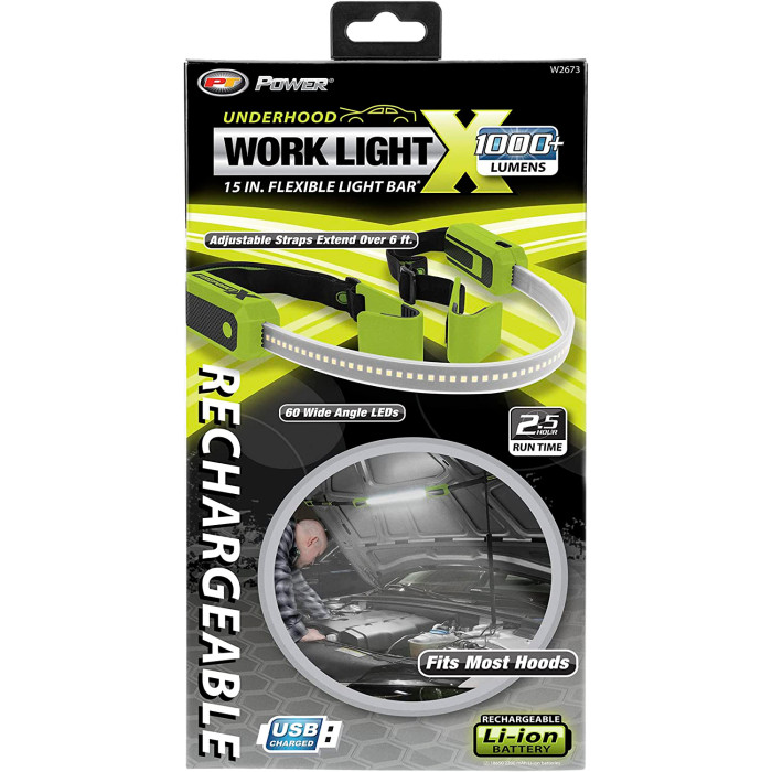 Универсальная LED Подсветка 36 см с крючками EMERGENCY LIGHT STRIP M3